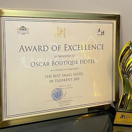 Oscar Boutique Hotel Tashkent Exterior foto