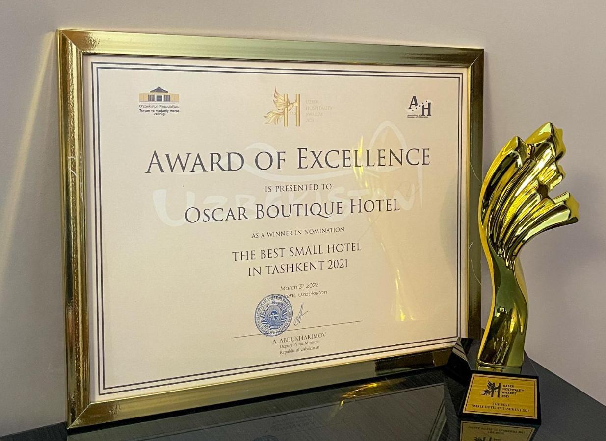 Oscar Boutique Hotel Tashkent Exterior foto